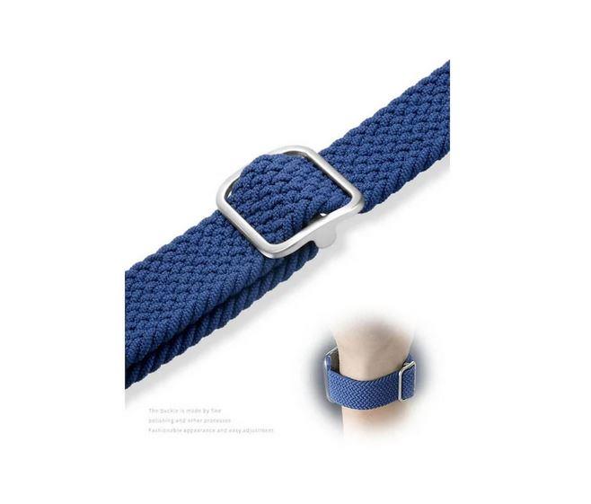 Apple Watch 1 2 3 4 5 6 7 8 Se Ultra Solo Loop Esnek Örgü Toka Kordon 42/44/45/49mm- Su Yeşili 13-Su Yeşil
