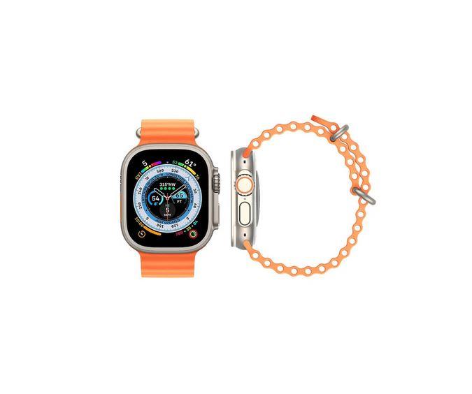 Apple Watch 1 2 3 4 5 6 7 8 Se Ultra 38/40/41mm Ocean Loop Tokalı Kayış Kordon - Siyah 01.Siyah