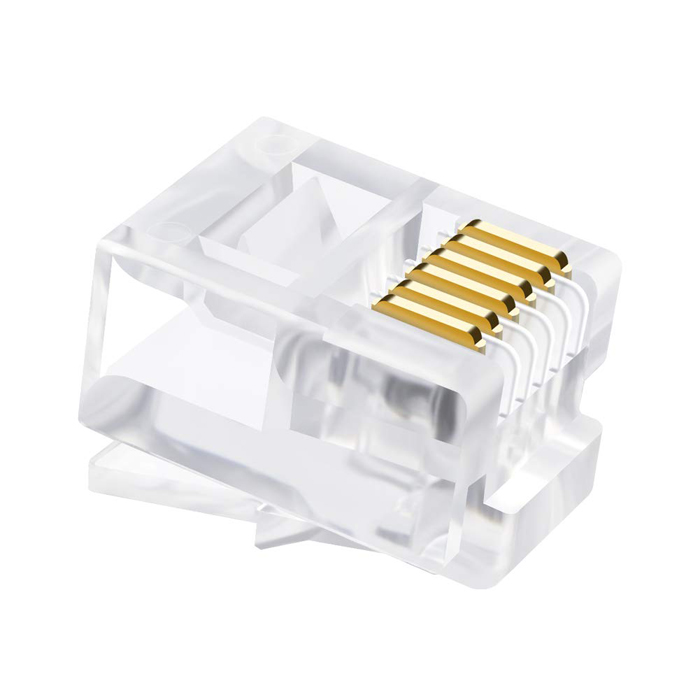 Rj11 Jack - Telefon Jackı - 6P6C - 6 Pinli Konnektör