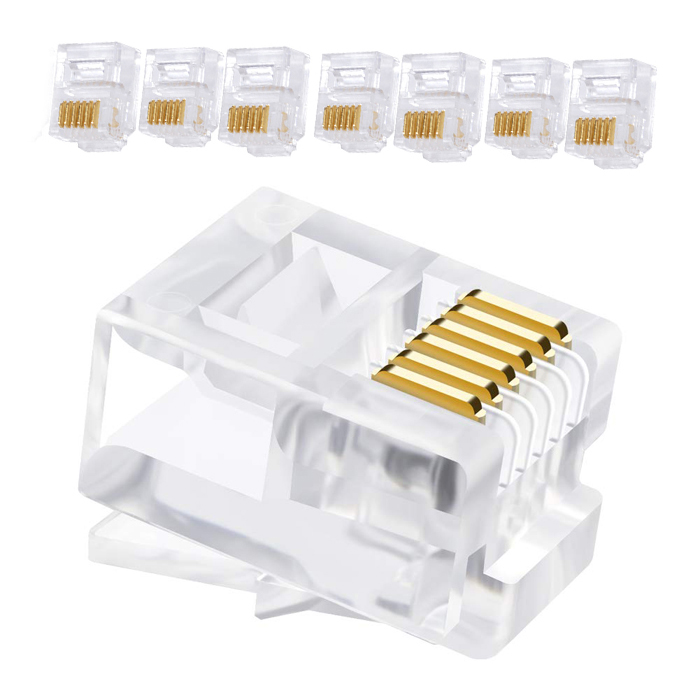 Rj11 Jack - Telefon Jackı - 6P6C - 6 Pinli Konnektör