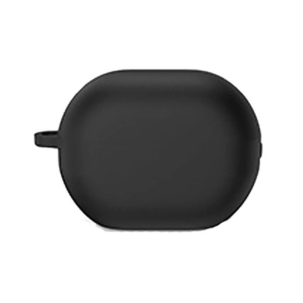 Koodmax Huawei Freebuds Pro Uyumlu Silikon Kılıf + Metal Kopça - Siyah - PR15