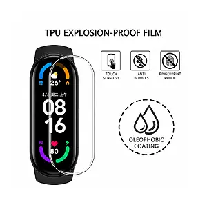 Xiaomi Mi Band 7 Uyumlu Çizilme Önleyici Tpu Nano Yumuşak Film Ekran Koruyucu - 2 Adet