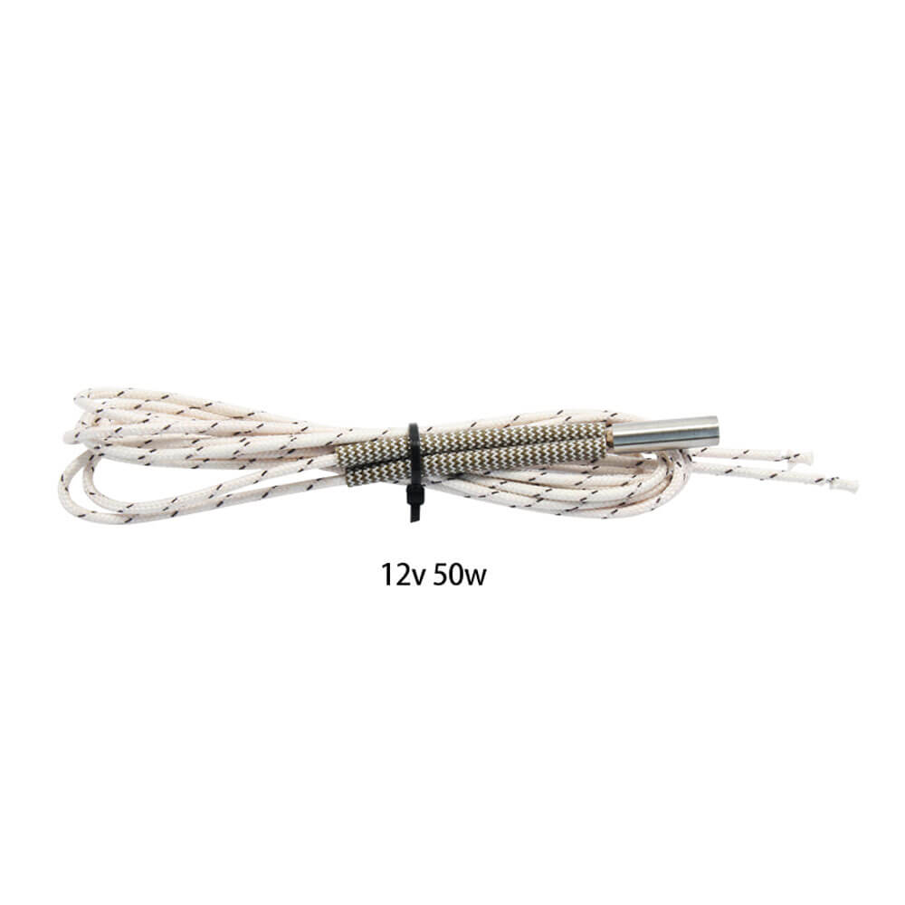 Koodmax 12v 50w 3d Printer Extruder Isıtıcı Fişek Creality Uyumlu 1 M