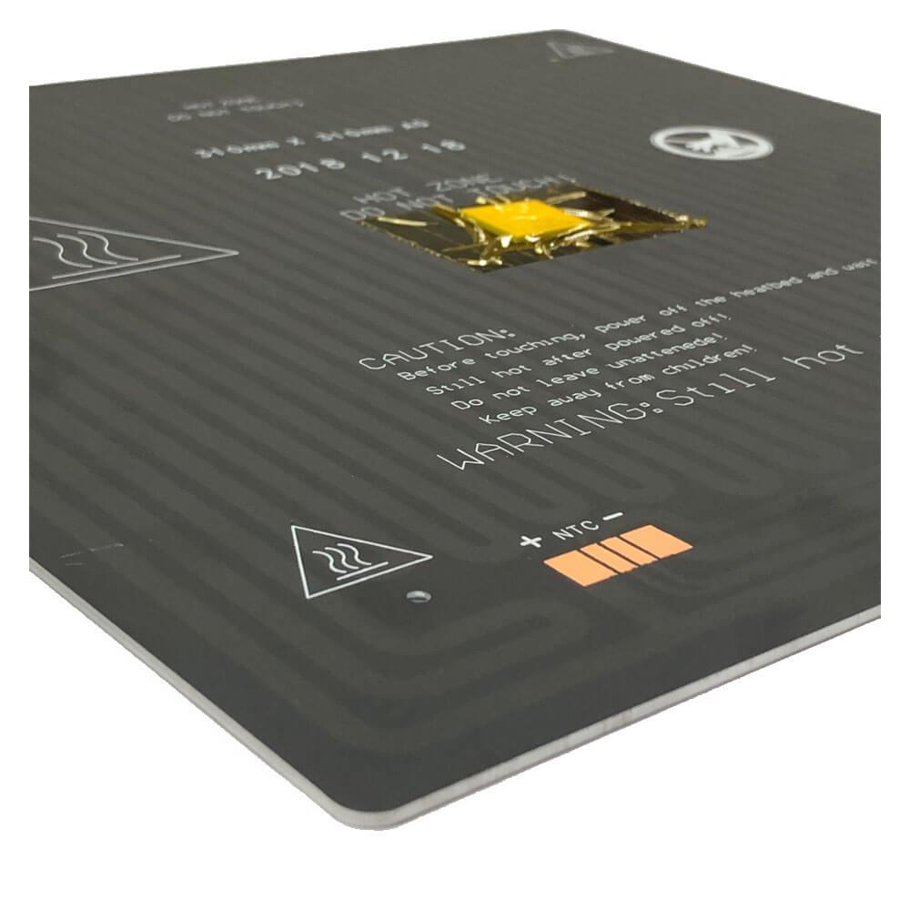 3D Yazıcı Alüminyum Alt Tabaka Sıcak Yatak Baskı Alanı 310*310*2mm Isıtma Platformu 260W - GD176 - GD274