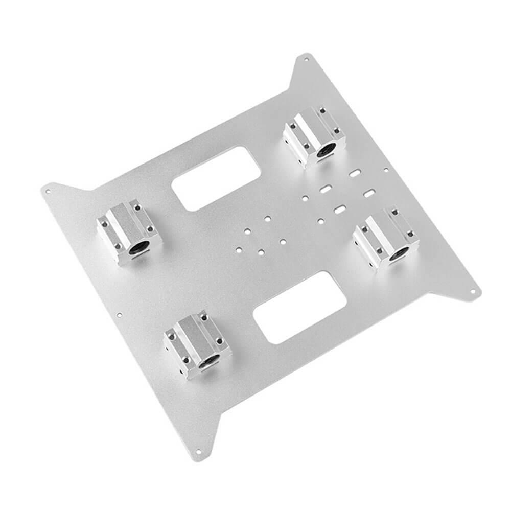 3D Baskı Y Ekseni Sıcak Yatak Destek Plakası 220x220mm + 4 adet Sc8uu Kaydırıcı