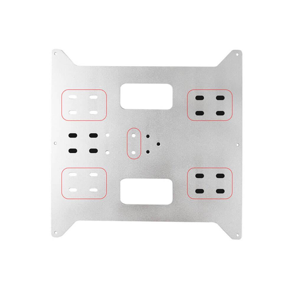3D Baskı Y Ekseni Sıcak Yatak Destek Plakası 220x220mm + 4 adet Sc8uu Kaydırıcı