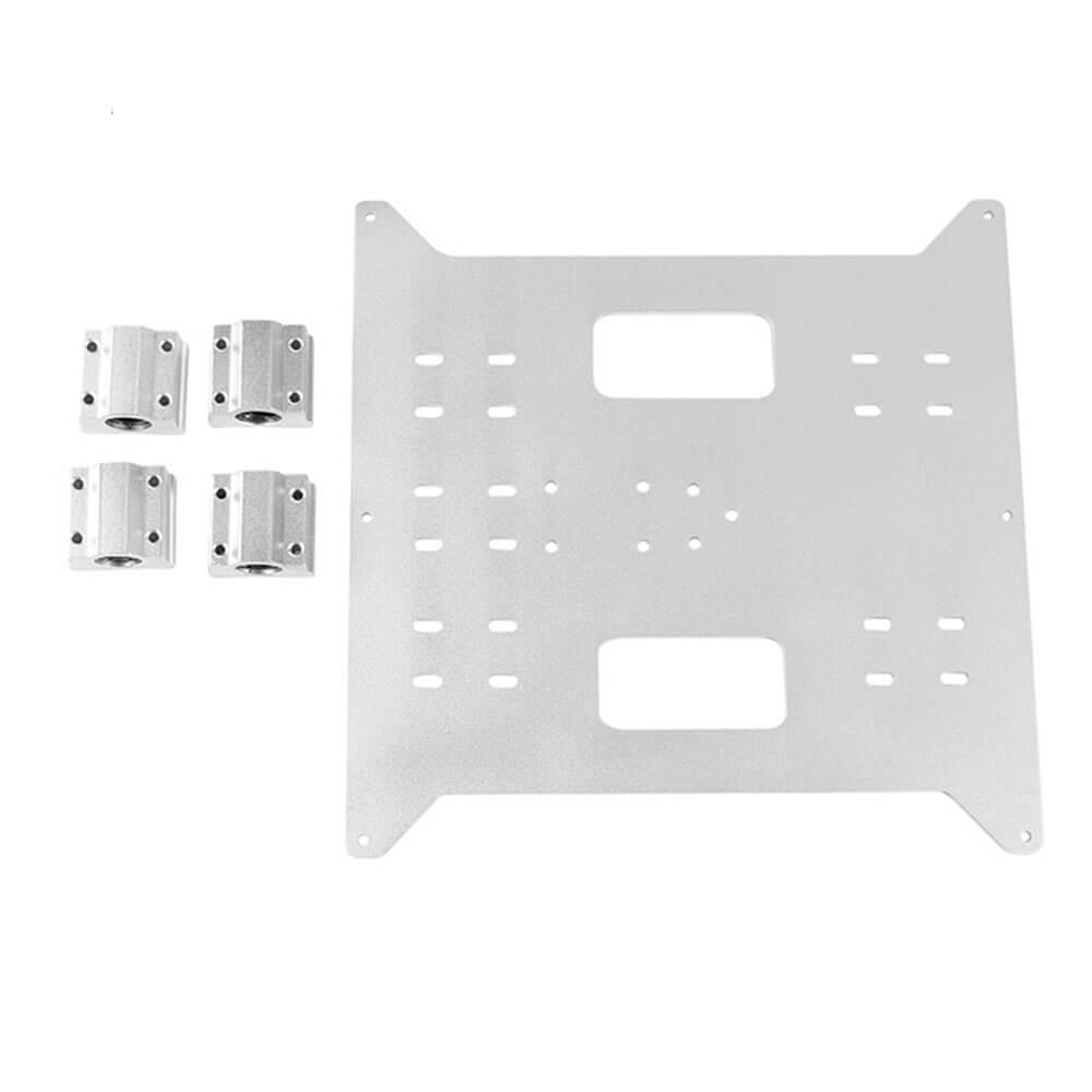 3D Baskı Y Ekseni Sıcak Yatak Destek Plakası 220x220mm + 4 adet Sc8uu Kaydırıcı