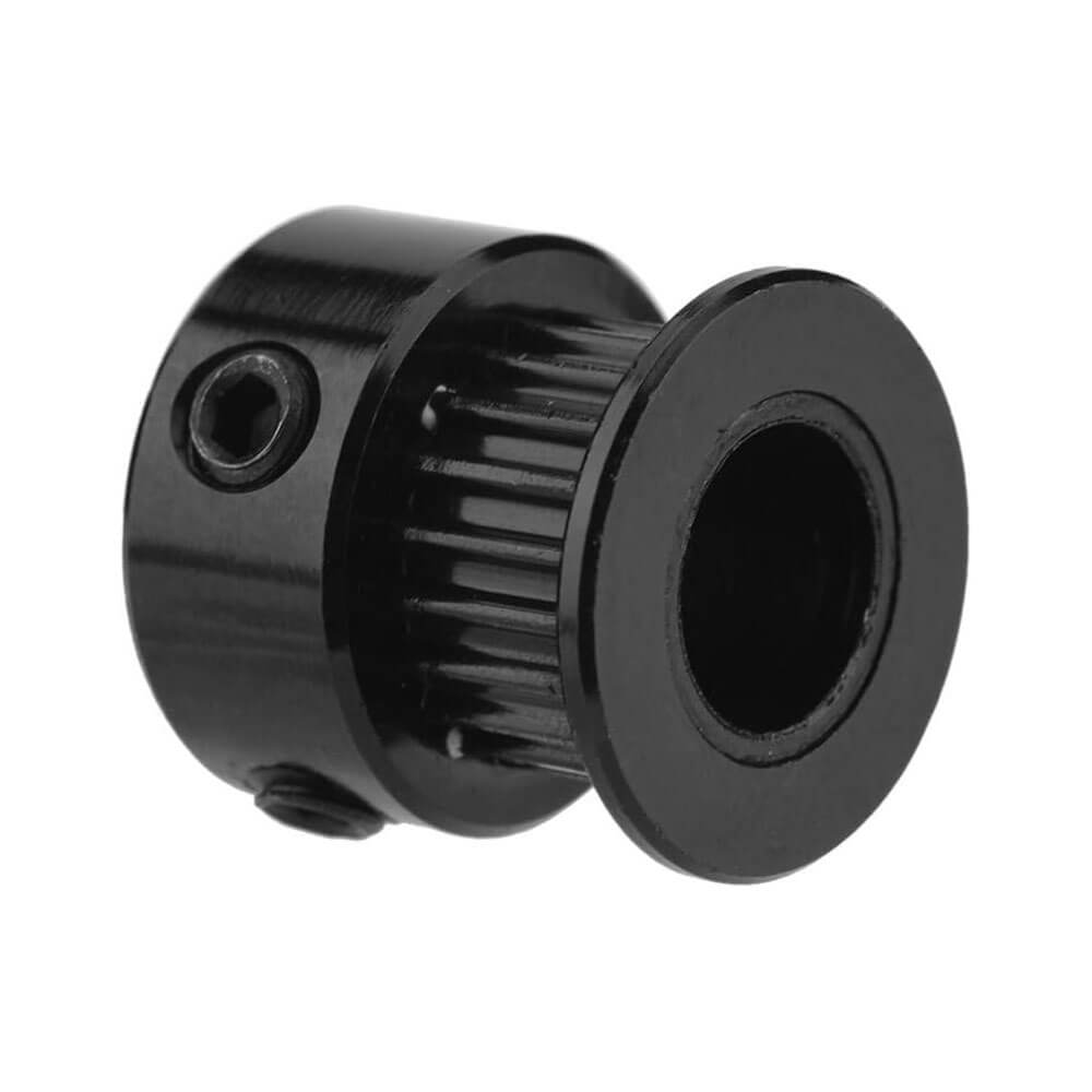 Gt2 20 Diş 8mm Alüminyum Alaşım Dişli Senkron Zamanlama Kayışı Kasnağı - Siyah - GD192