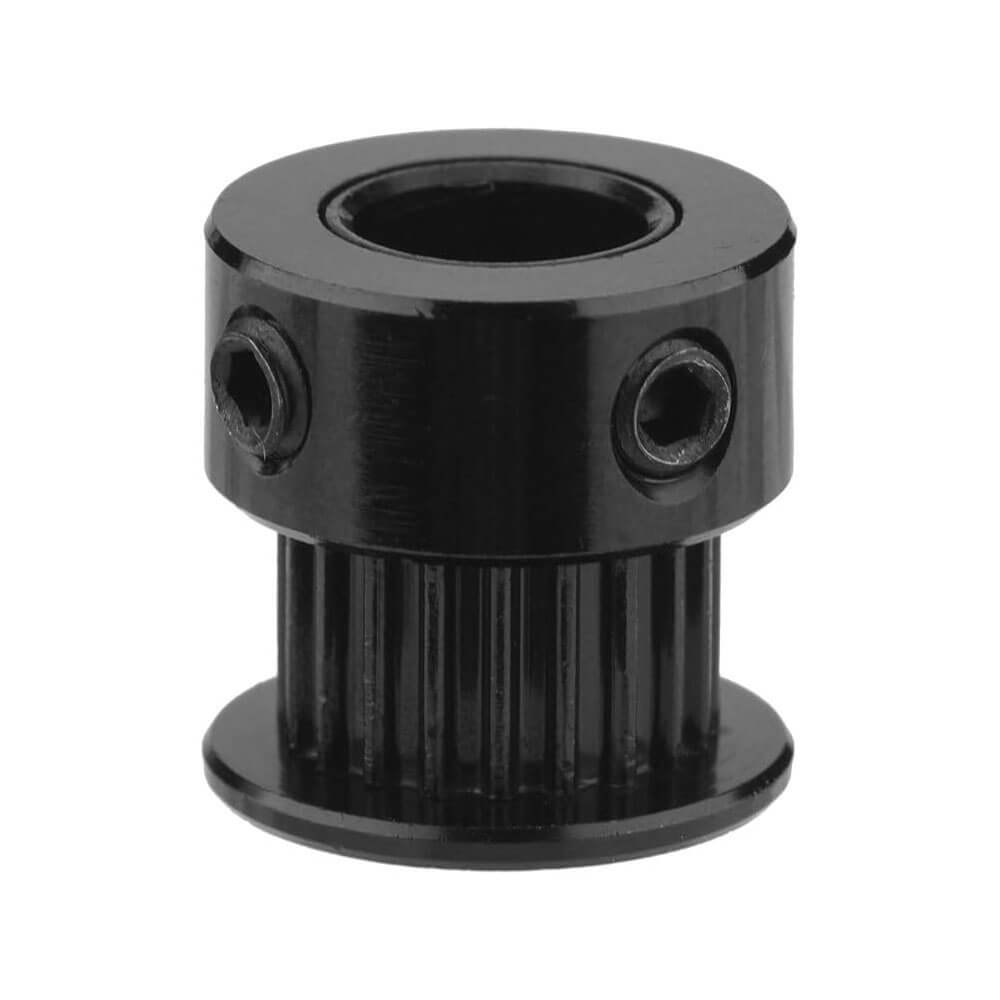 Gt2 20 Diş 8mm Alüminyum Alaşım Dişli Senkron Zamanlama Kayışı Kasnağı - Siyah - GD192