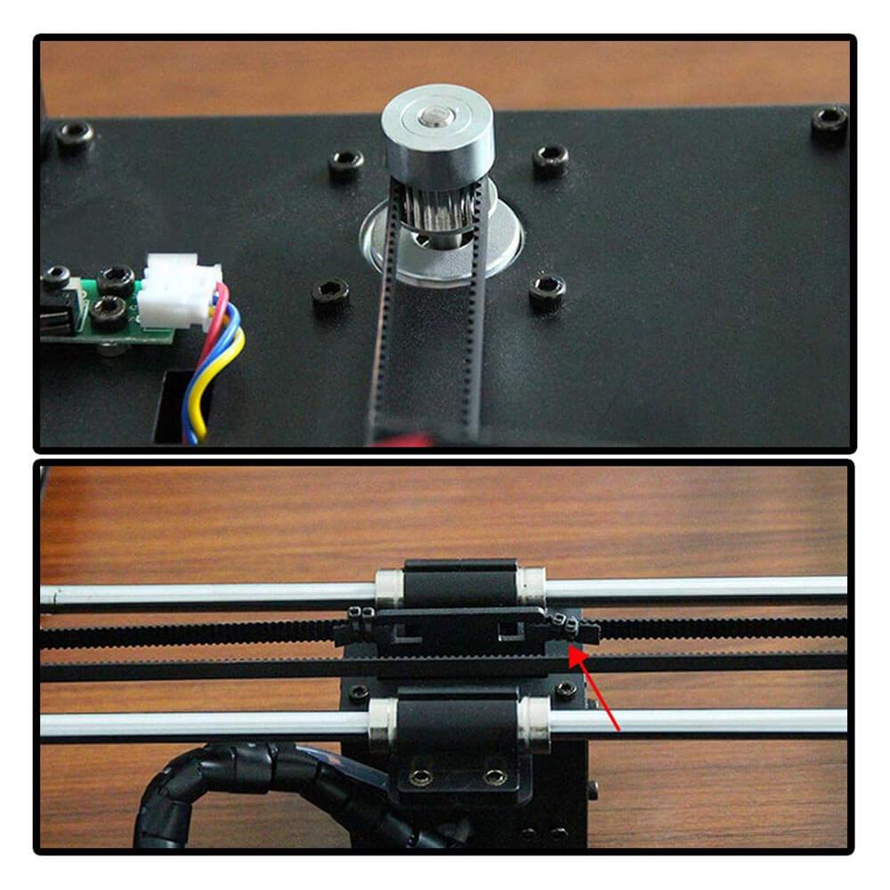 3D Yazıcı GT2 6mm Transmisyon Kayışı Kauçuk Triger Kayışı - 2m