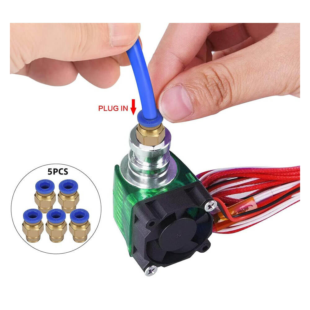 3D Yazıcı PC6-01 Pnömatik Konnektör - GD224