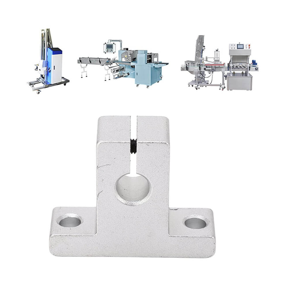 3D Yazıcı Optik Eksen Mil Tutucu Sk10 Dikey Braket