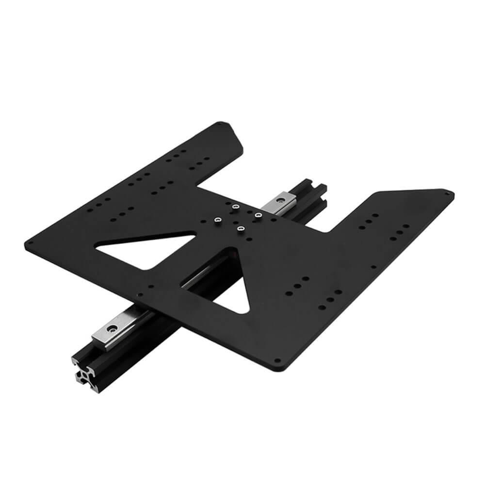 3D Baskı Z Ekseni Sıcak Yatak Destek Plakası Prusa I3 Anet A8 A6 220x220mm+ 4 adet Sc8uu Kaydırıcı - GD270