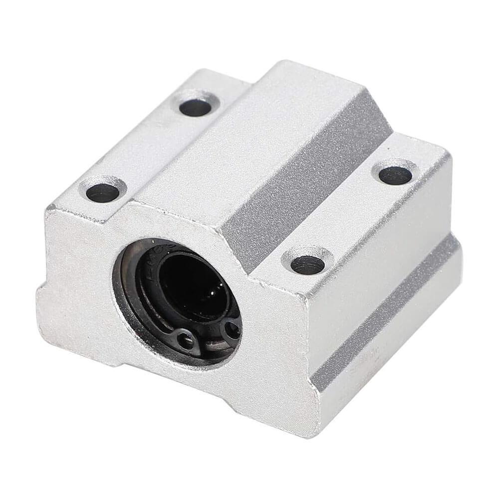 3D Baskı Z Ekseni Sıcak Yatak Destek Plakası Prusa I3 Anet A8 A6 220x220mm+ 4 adet Sc8uu Kaydırıcı - GD270