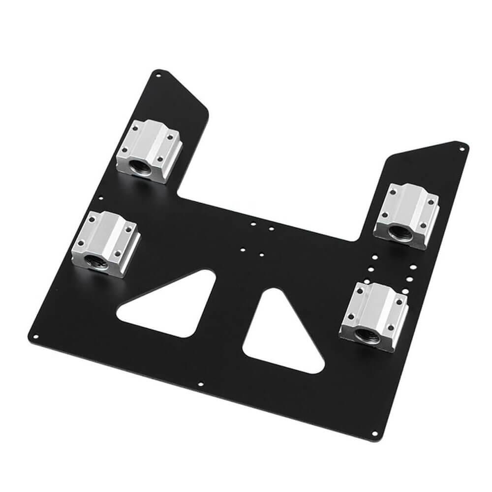 3D Baskı Z Ekseni Sıcak Yatak Destek Plakası Prusa I3 Anet A8 A6 220x220mm+ 4 adet Sc8uu Kaydırıcı - GD270