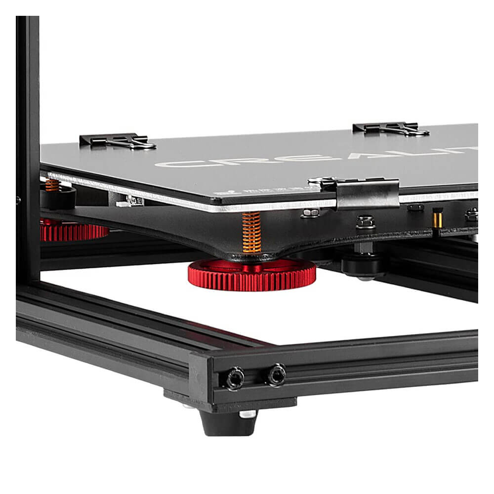3D Yazıcı M4 Dişli Metal Büyük El Büküm Tesviye Somun Kırmızı