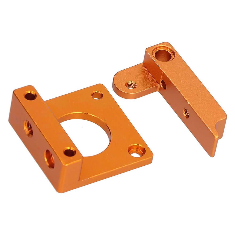 3D Yazıcı Alüminyum Blok 1.75 mm Ekstrüder Braketi MK8 Montaj Bloğu Sağ El