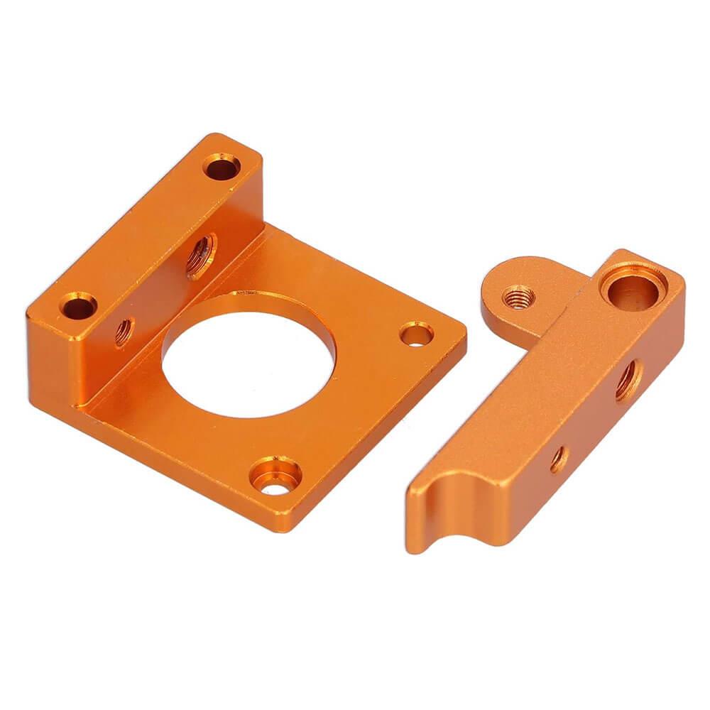 3D Yazıcı Alüminyum Blok 1.75 mm Ekstrüder Braketi MK8 Montaj Bloğu Sağ El