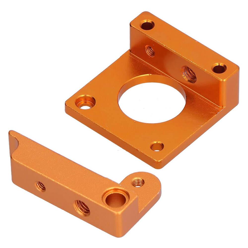 3D Yazıcı Alüminyum Blok 1.75 mm Ekstrüder Braketi MK8 Montaj Bloğu Sağ El