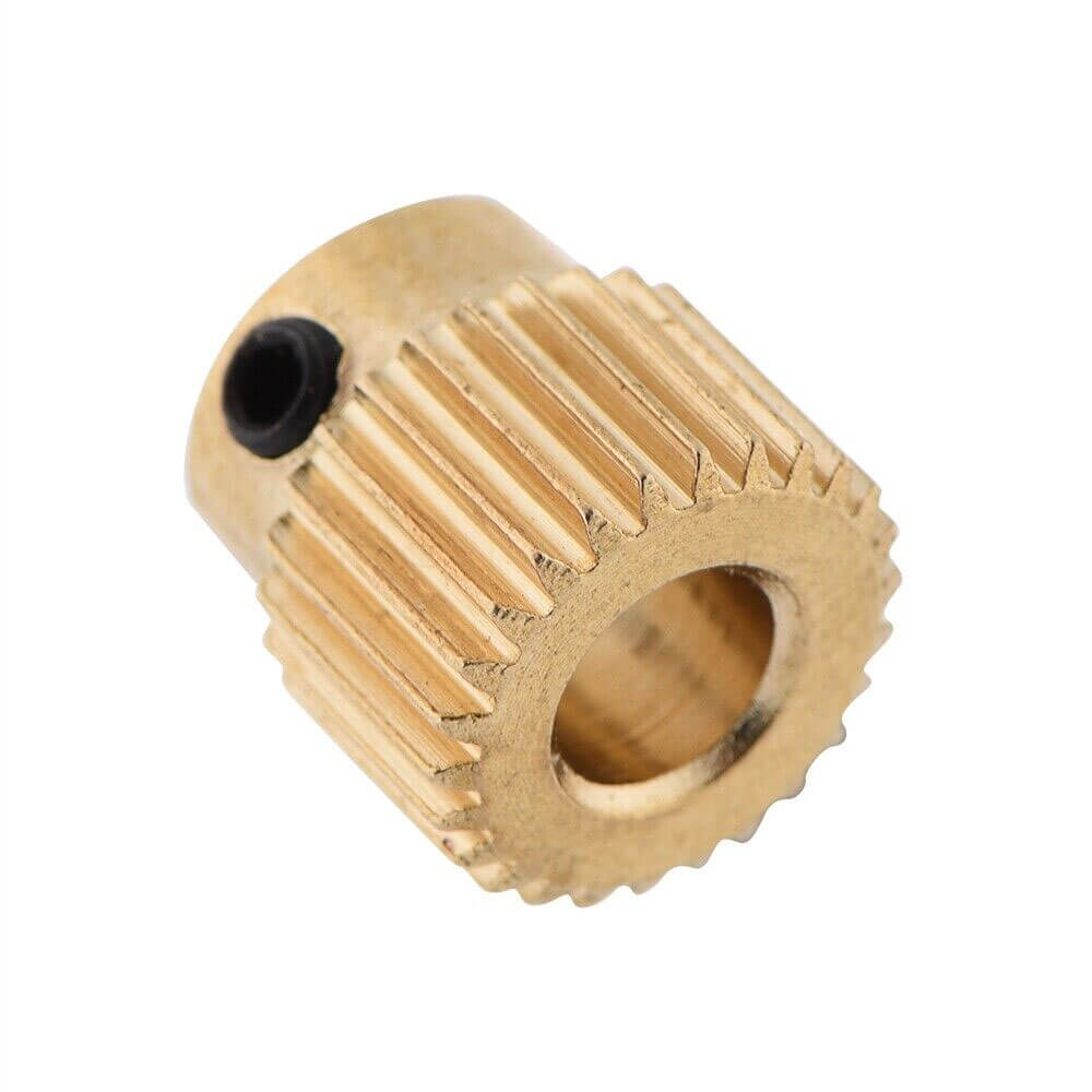 Mk8 Extruder 40 Diş-5mm Pirinç Özel Tel Besleme Ekstrüzyon Tekerleği Dişlisi - GD298