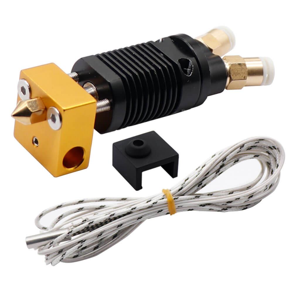 3D Yazıcı Çift Renkli Hotend Seti Montajlı Ekstruder Kafası 12V-50W - GD301