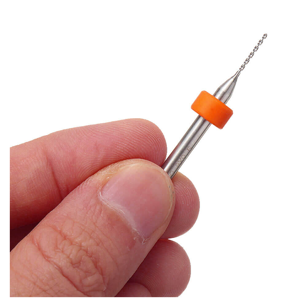 10 Adet 3d Yazıcı Micro Matkap Ucu Çelik Set 0.2-1.2mm Karbür Nozzle Temizleme İğnesi Kutulu