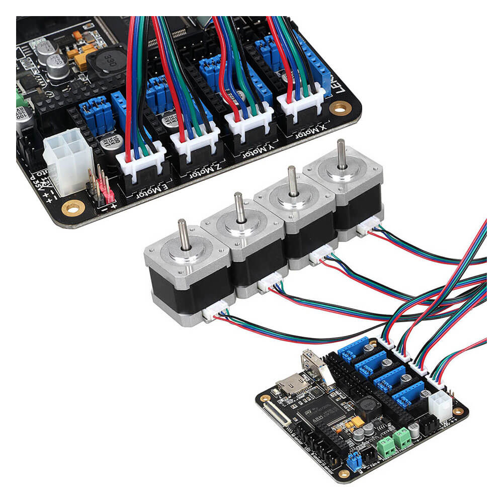 XH2,54 Nema 17 Step Motor Kablosu - 80cm