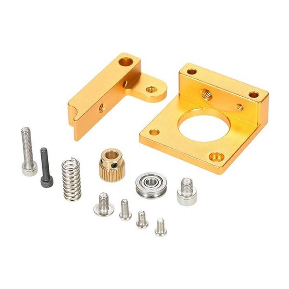 3D Yazıcı Alüminyum Blok 1.75 mm Ekstrüder Braketi MK8 Montaj Bloğu Sol El