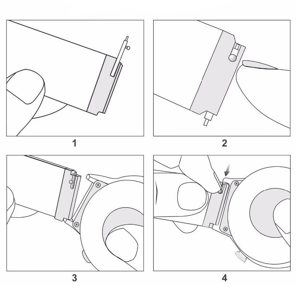 Paslanmaz Çelik Yaylı Otomatik Boynuzlu Kol Saati Kordon Bağlantı Pimi Susta - 1.5mm 13mm - Pims1