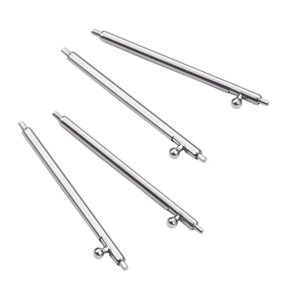 Paslanmaz Çelik Yaylı Otomatik Boynuzlu Kol Saati Kordon Bağlantı Pimi Susta - 1.5mm 14mm - Pims1