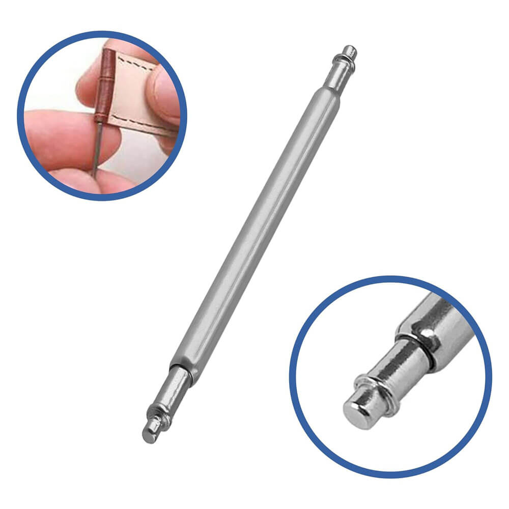 Paslanmaz Çelik Yaylı Kol Saati Kordon Pimi Susta - 1.5mm 18mm - Pims3