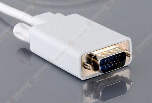 Minidisplayport to VGA Çevirici Kablo Thunderbolt 1.8 Metre