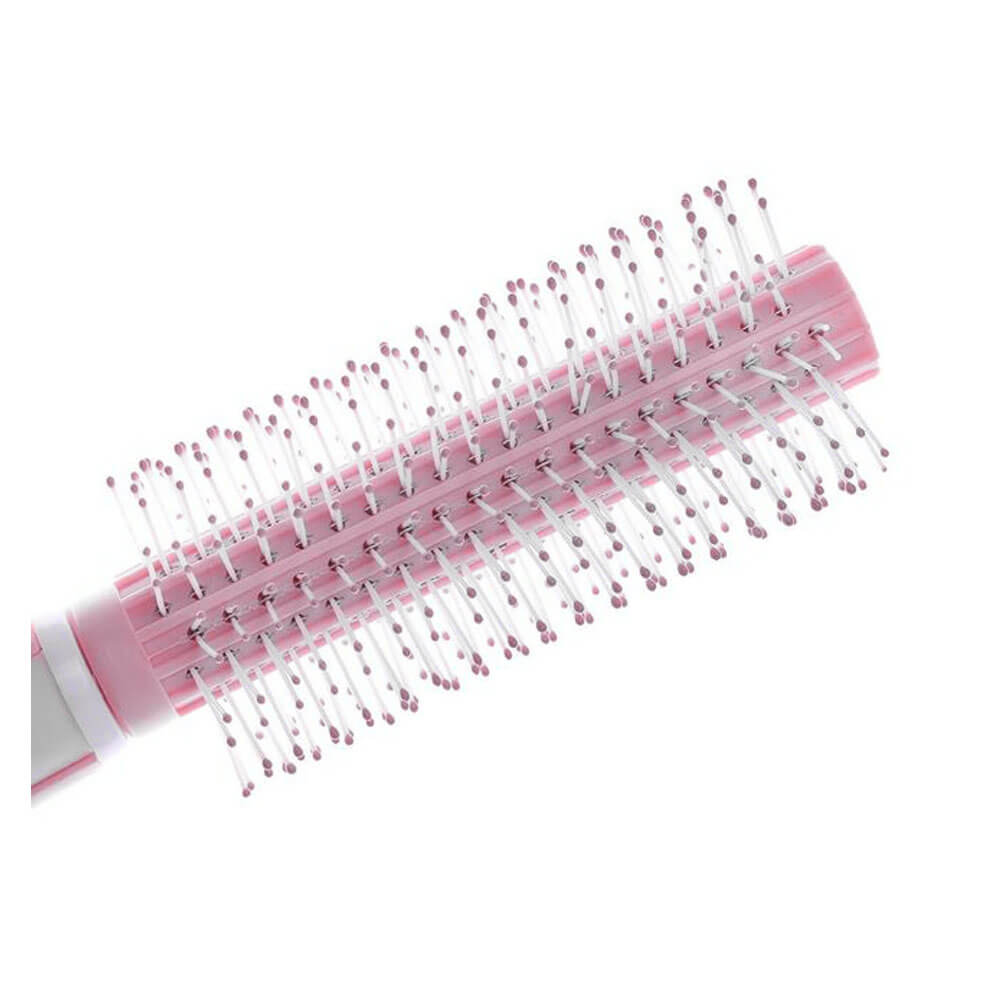 Koodmax Fön Fırçası Saç Kıvırma Tarama Şekillendirme Tarağı - Pembe - TR10