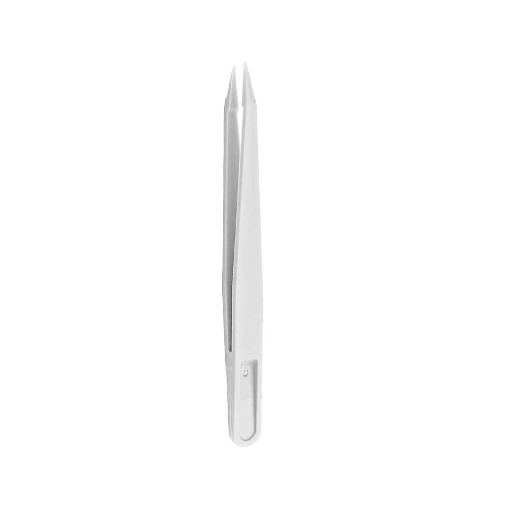 Koodmax Hassas Elektronik ve El Sanatları Tamir Cımbızı Sert Plastik 11cm Düz Cımbız Beyaz - TW4