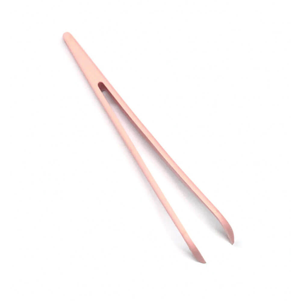 Koodmax Hassas Elektronik ve El Sanatları Tamir Cımbızı Sert Plastik 11cm Kavisli Cımbız Açık Pembe-TW5