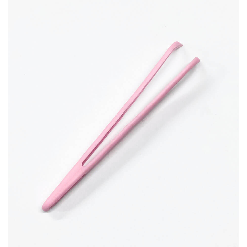 Koodmax Hassas Elektronik ve El Sanatları Tamir Cımbızı Sert Plastik 11cm Kavisli Cımbız Pembe-TW5