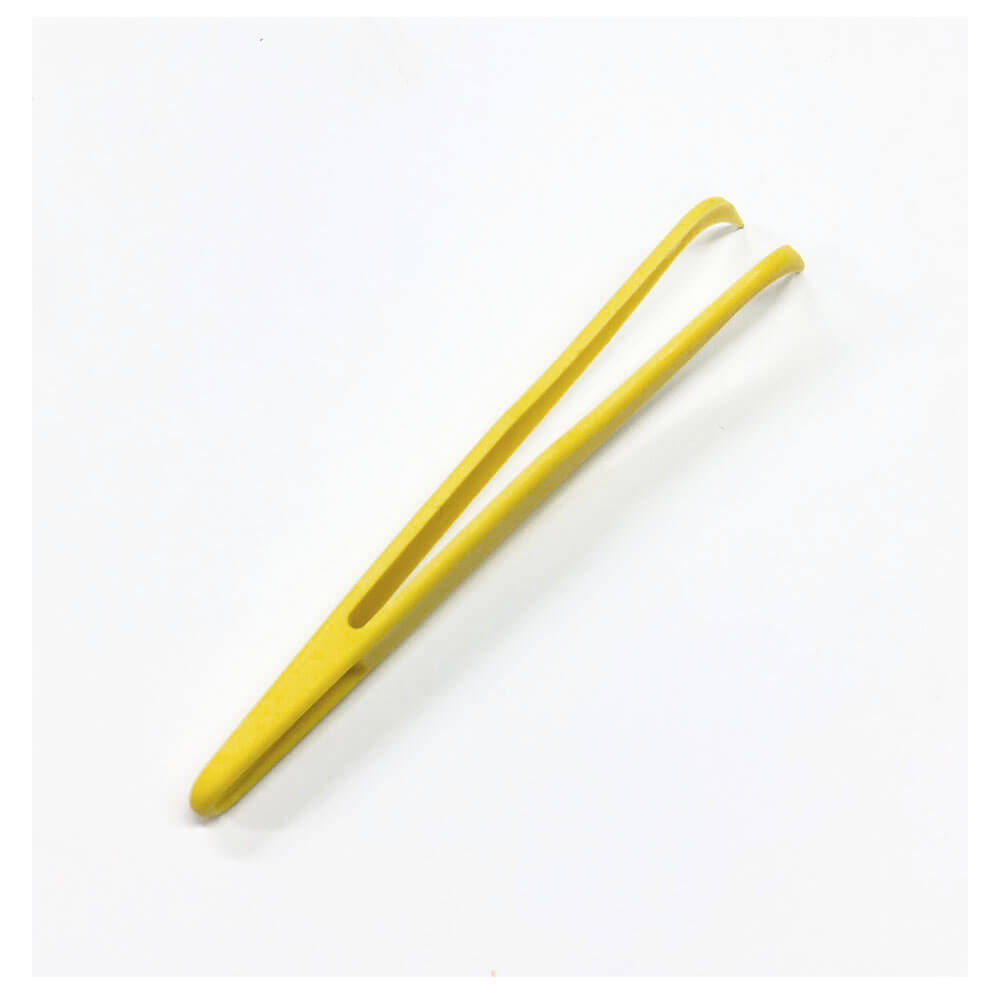 Koodmax Hassas Elektronik ve El Sanatları Tamir Cımbızı Sert Plastik 11cm Kavisli Cımbız Sarı-TW5