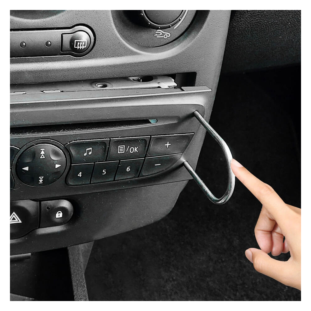 Koodmax Otomobil CD Radyo Teyp Ses Anahtarı Sökme ve Montaj Aracı Aleti U Model – 2 Adet