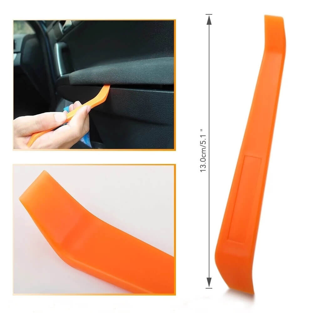 Profesyonel Taşınabilir Plastik Oto Radyo Kapı Pencere Paneli Trim Sökme Aracı-Düz Başlı Levye - CR26