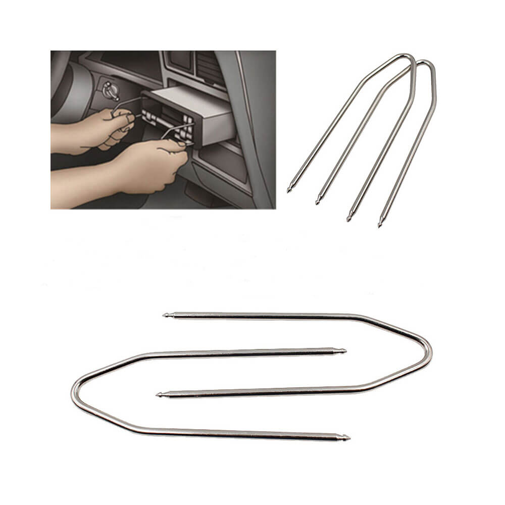 Koodmax Otomobil CD Radyo Teyp Ses Anahtarı Sökme ve Montaj Aracı Aleti V Model – 2 Adet