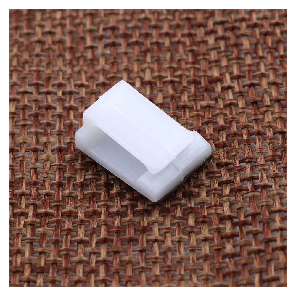NC-912 Kablo Sabitleme Kelepçesi Klipsi-Yapışkanlı Duvar Kablo Tutucu 12x9x6mm - Beyaz –KA2