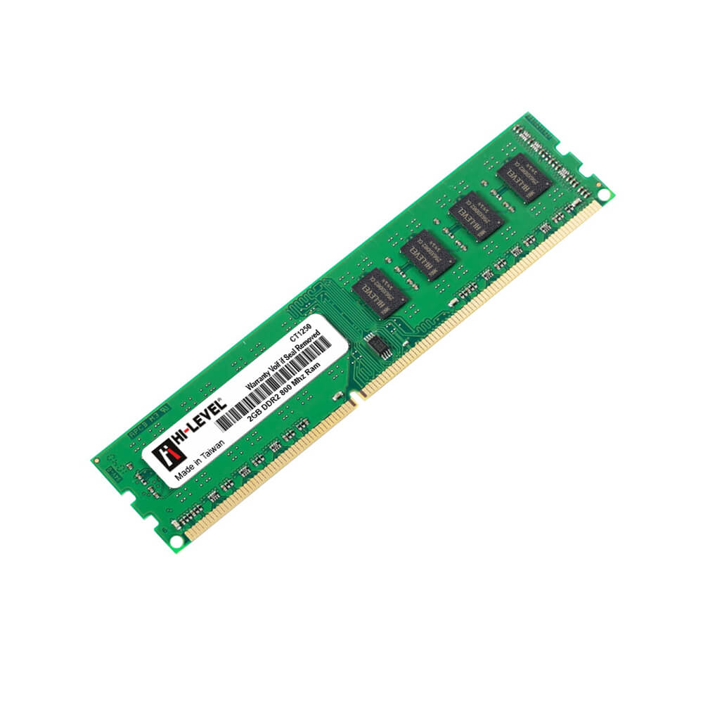 Hi-Level 2GB DDR2 800 MHz Masaüstü PC Ram Bellek - HLV-PC6400/2G - 1.8v