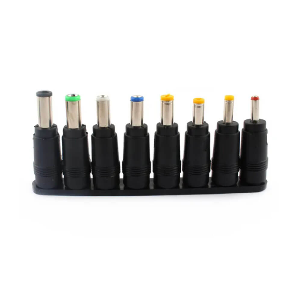 8 li Set - DC 5.5x2.1 mm Çevirici Konnektör - Adaptör Ucu Çevirici Set - YAX1