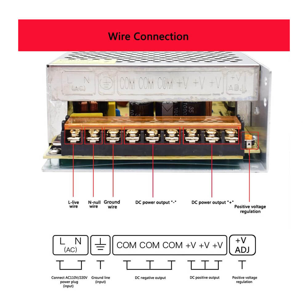 Cortex 24V 10A Metal Kasa Adaptör
