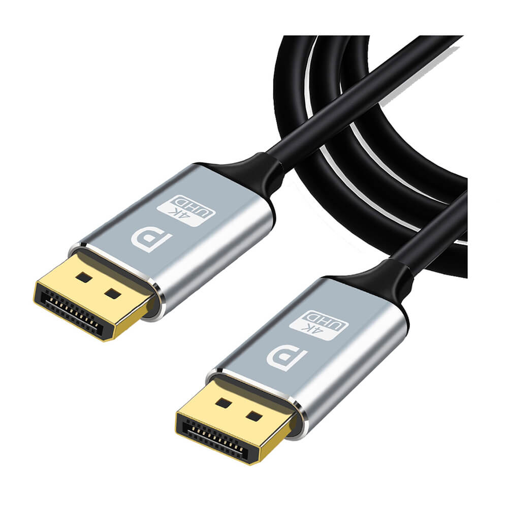 Koodmax 4k 60Hz Displayport to Displayport Kablo (DP 1.2) 21.60Gbps, 1080P FreeSync G-Sync - 5 Mt - BA30