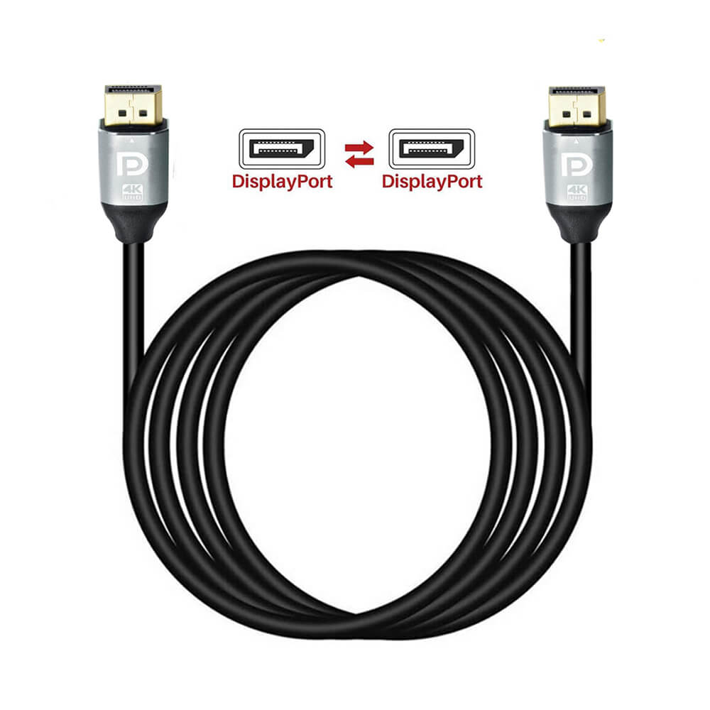 Koodmax 4k 60Hz Displayport to Displayport Kablo (DP 1.2) 21.60Gbps, 1080P FreeSync G-Sync - 10 Mt - BA31