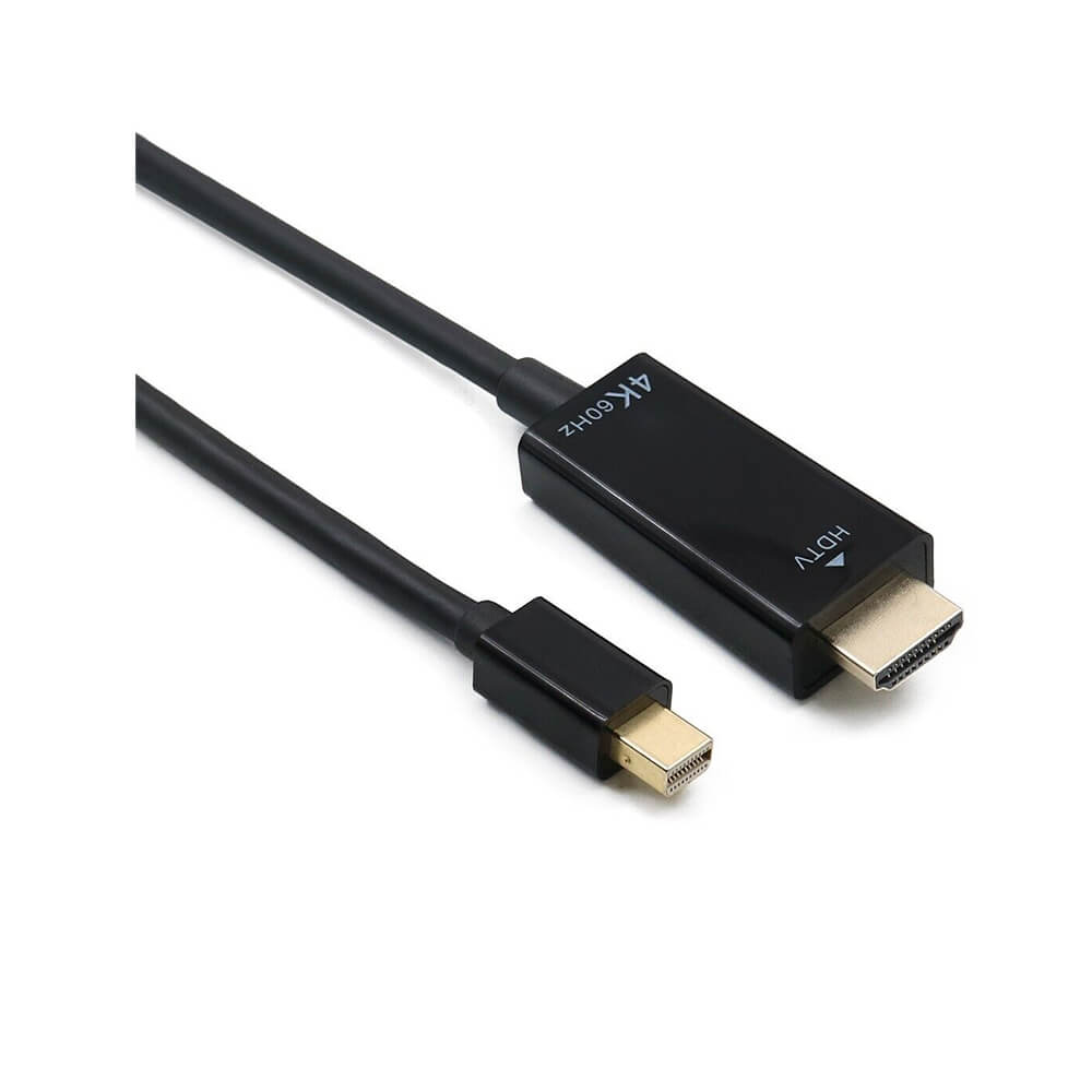 Koodmax 4K 60Hz HDR Mini Displayport Thunderbolt to Hdmi Kablosu - 4K Mini Dp to Hdmi Kablo - 3m - BA44