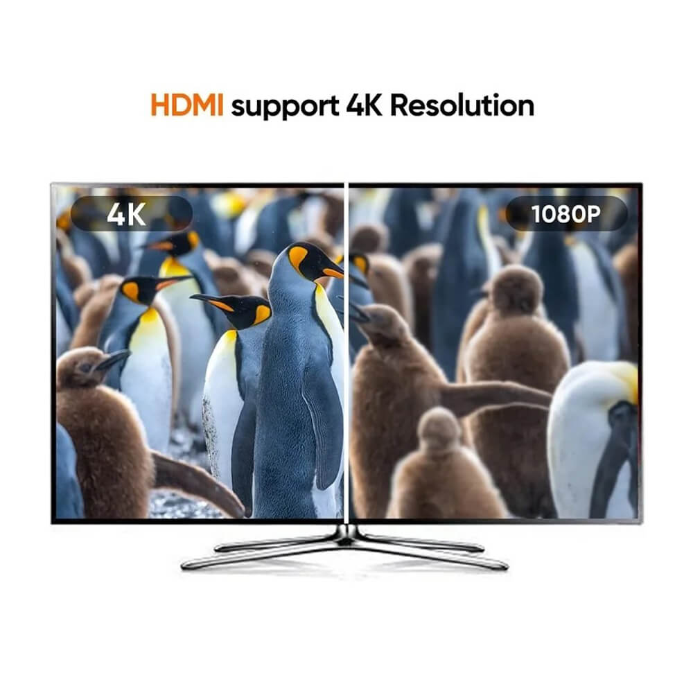 Koodmax 4K 60Hz HDR Mini Displayport Thunderbolt to Hdmi Kablosu - 4K Mini Dp to Hdmi Kablo - 3m - BA44