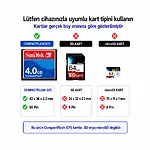Sandisk 4GB CF Kart Endüstriyel Hafıza Kartı