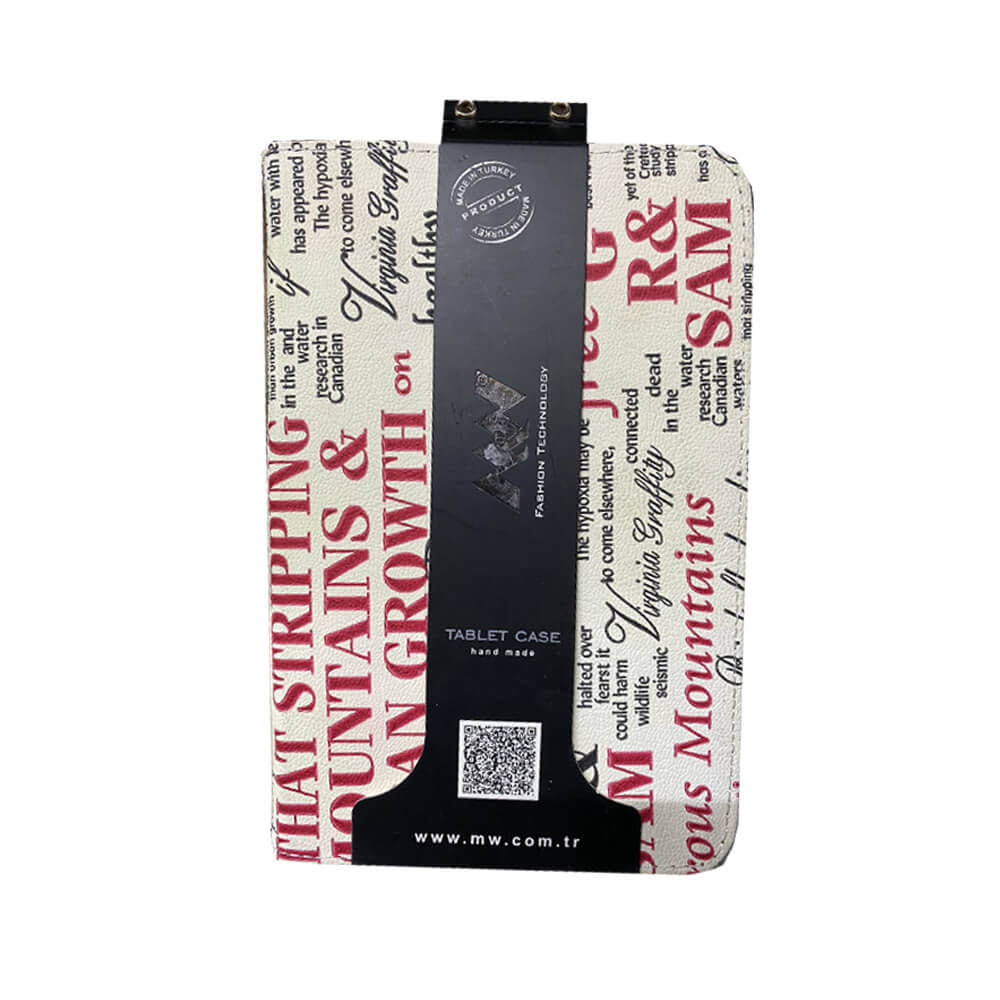 M&V Smart Strip MX 7" Artemis BYZ-KRMZ Üniversal 7" Tablet Kılıfı